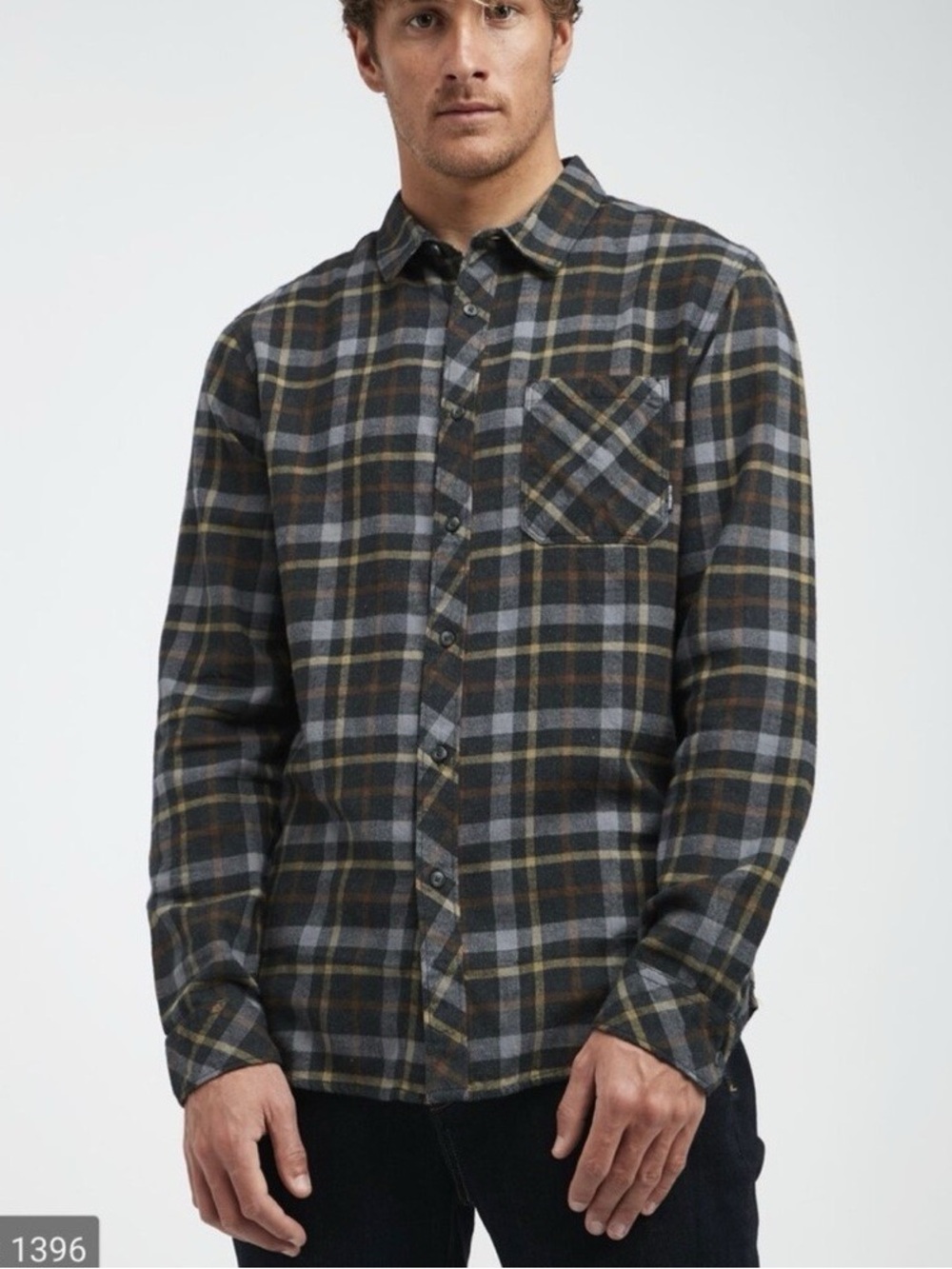 Billabong wave washed flannel